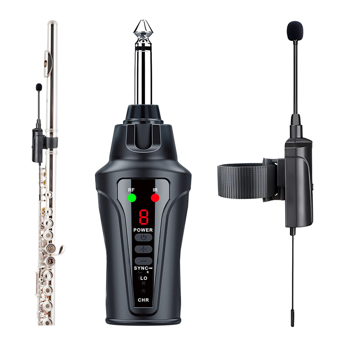 DT-5 Wireless Flute Microphone