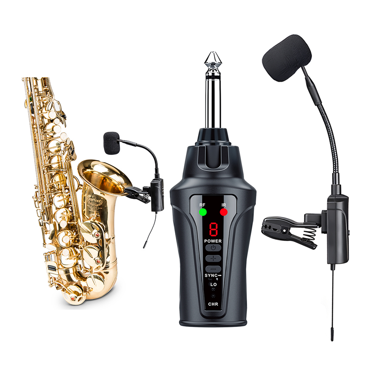 ST-5 Wireless Saxophone Microphone