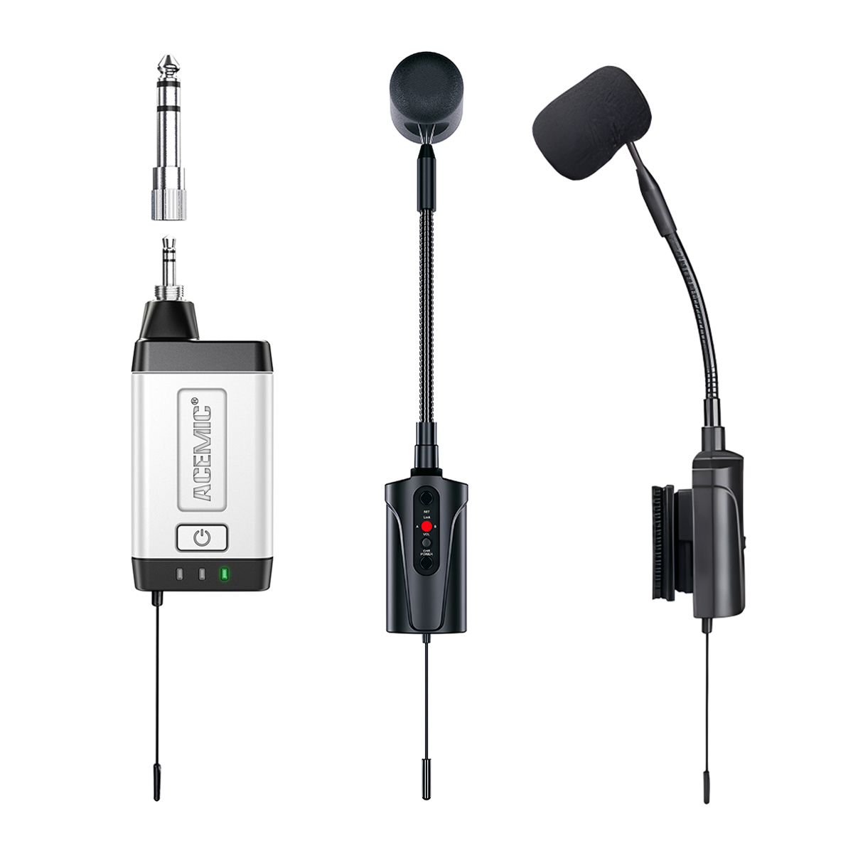 Q2/AT-5 Wireless Accordion Microphone