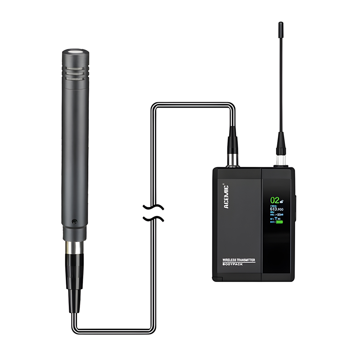 C-300 Pencil Condenser Microphone for Instrument Recording