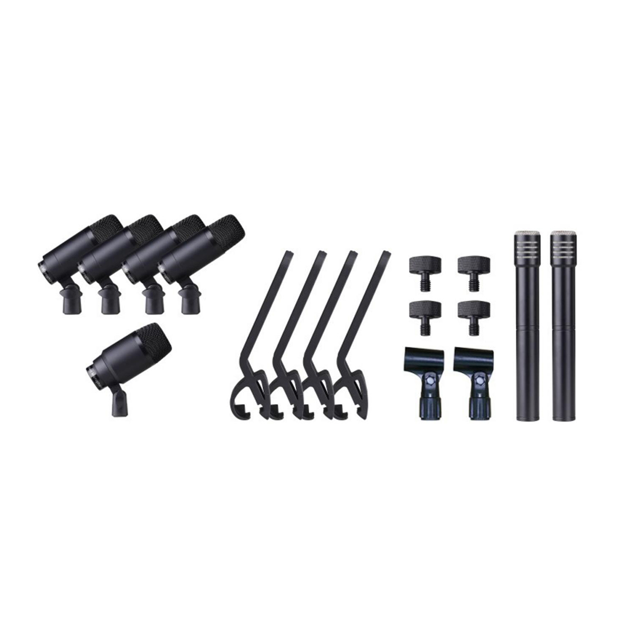 DM-7E 7-Piece Drum Microphone Package