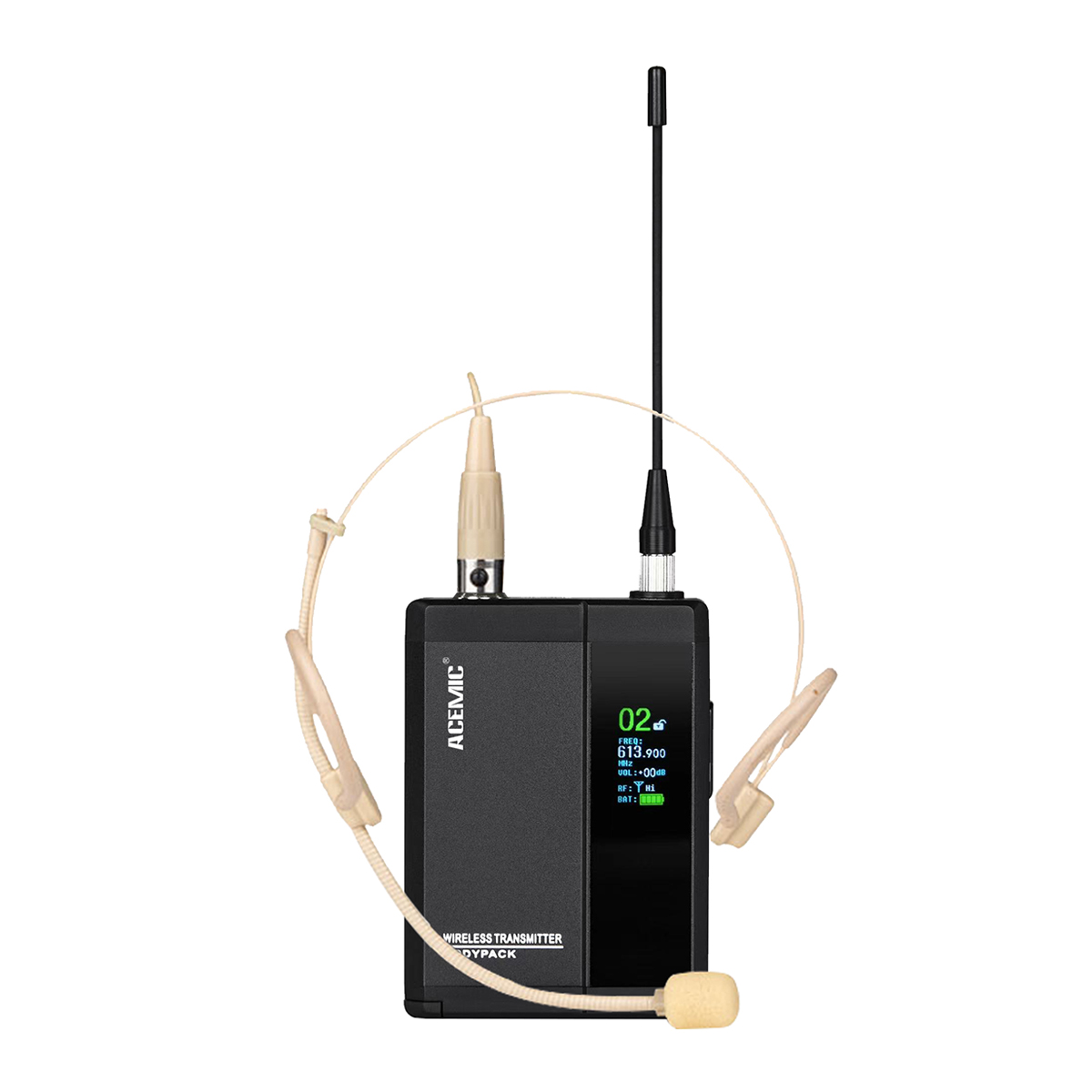 G4/BP-AH Wireless Headset Microphone System for Singing
