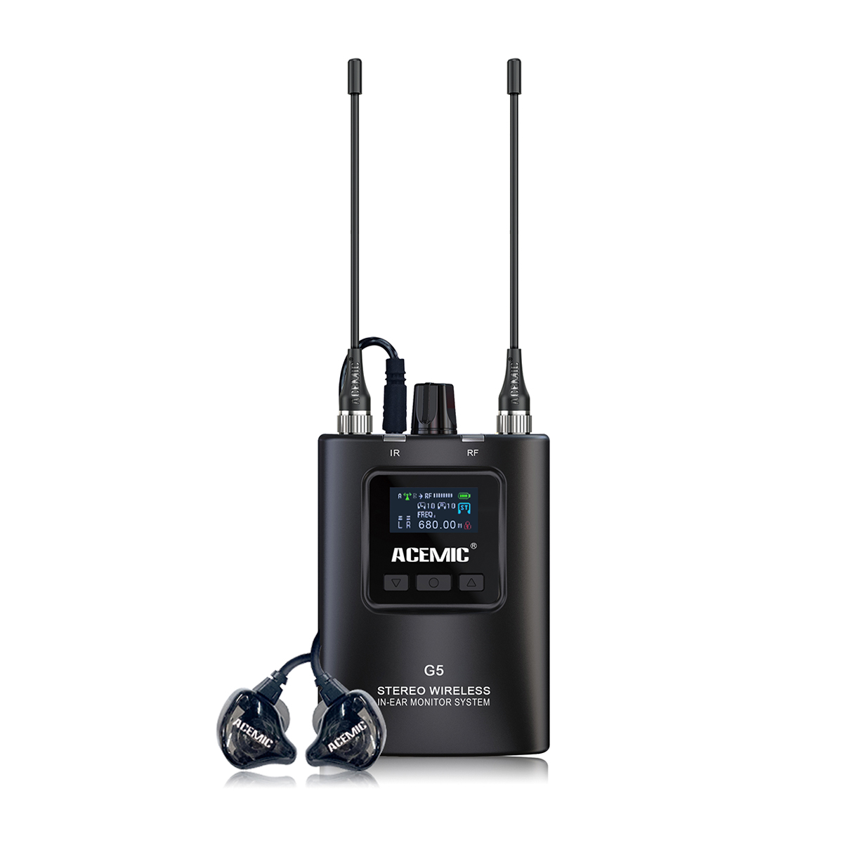G5 Stereo Wireless In-Ear Monitor System True diversity
