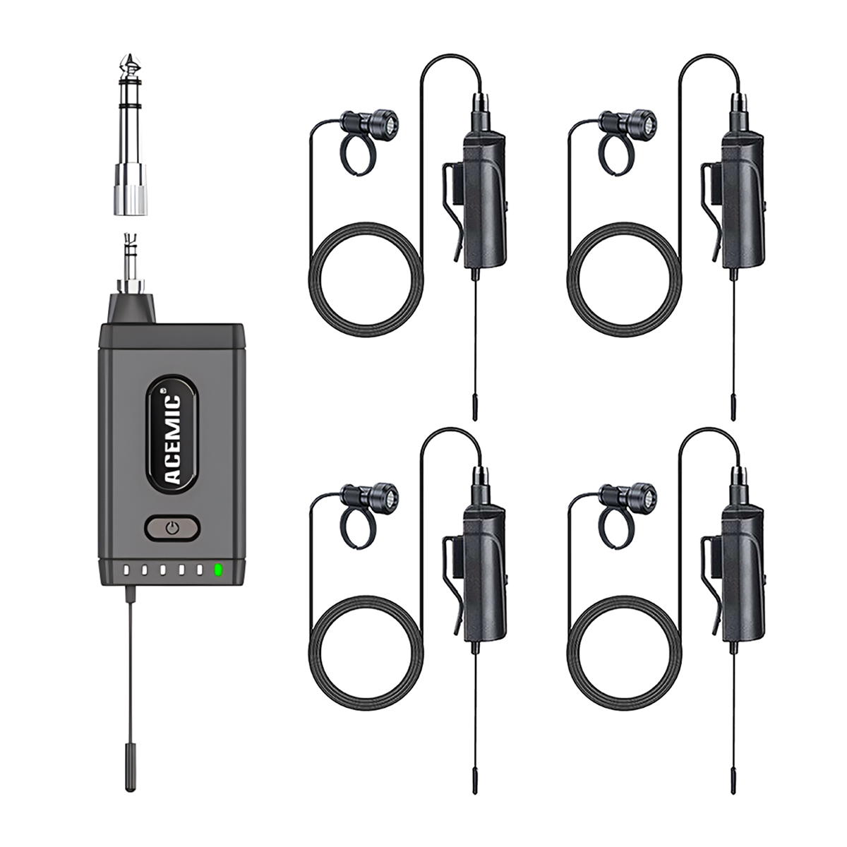 Q4/HT-5 Wireless Harmonica Microphone 4 Channel