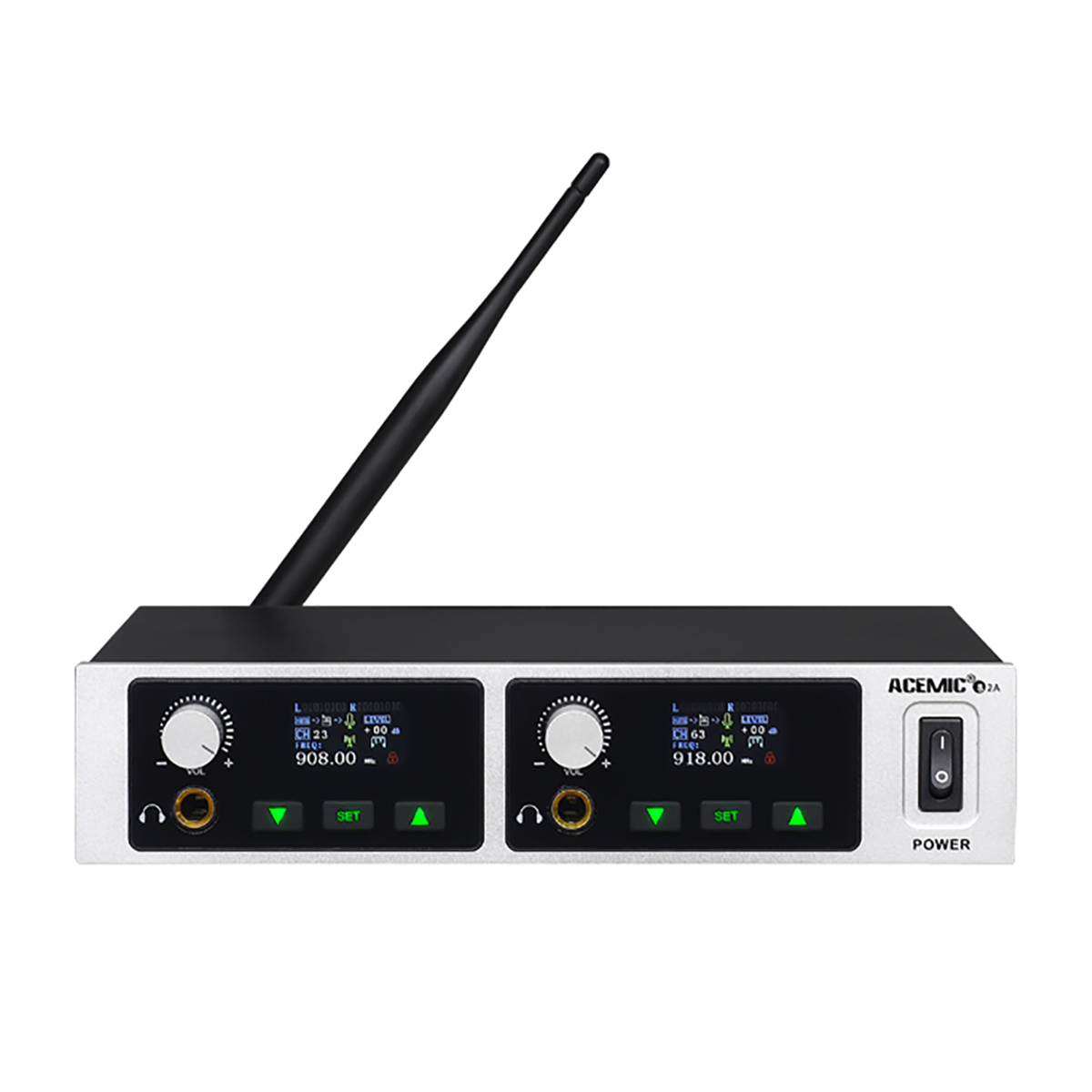 S2A Stereo Wireless In-Ear Monitor System for Stage
