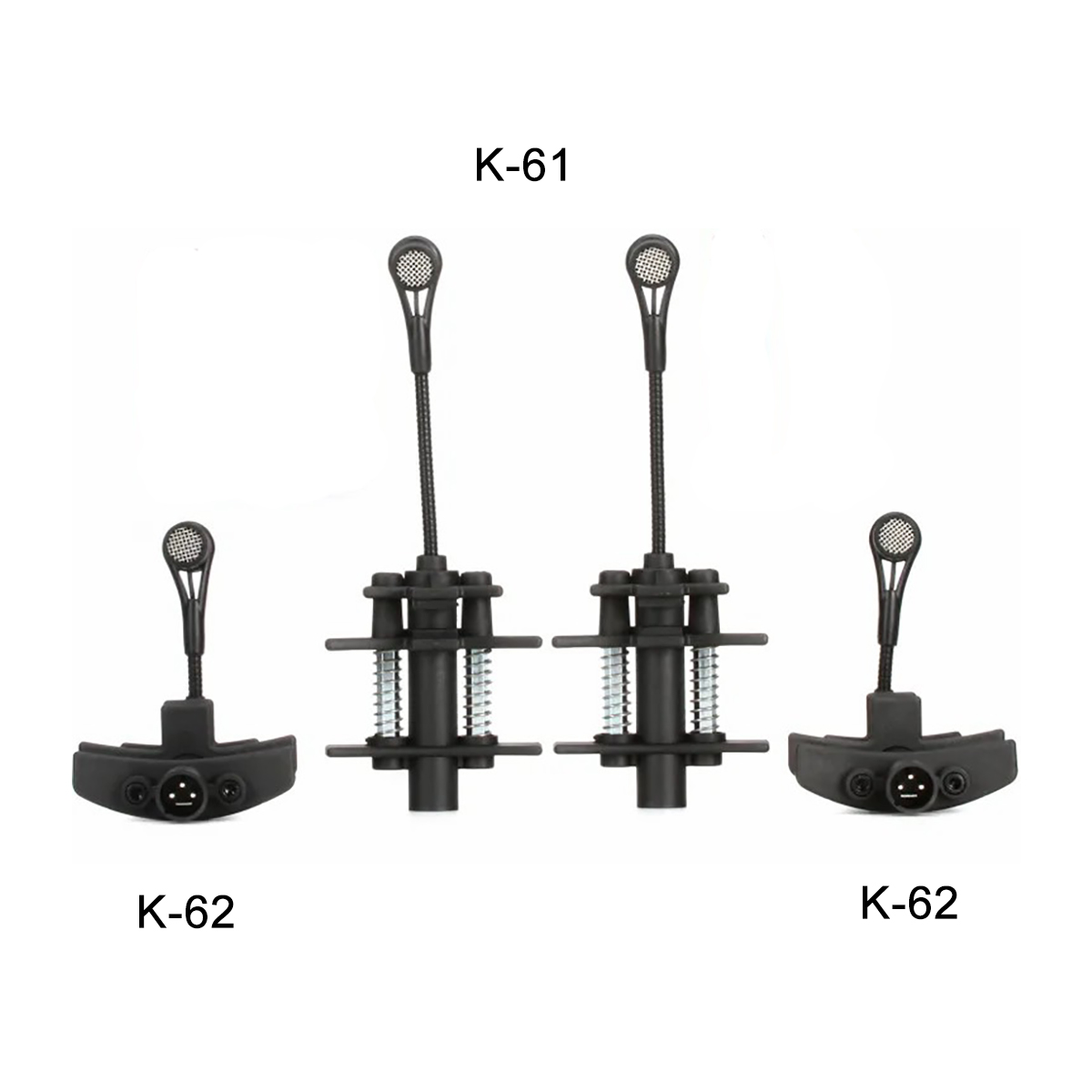 DM-7F 7-Piece Drum Microphone Kit for Live Sound