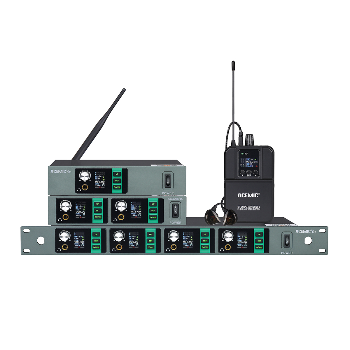 S1 Stereo Wireless In-Ear Monitor System for Singer