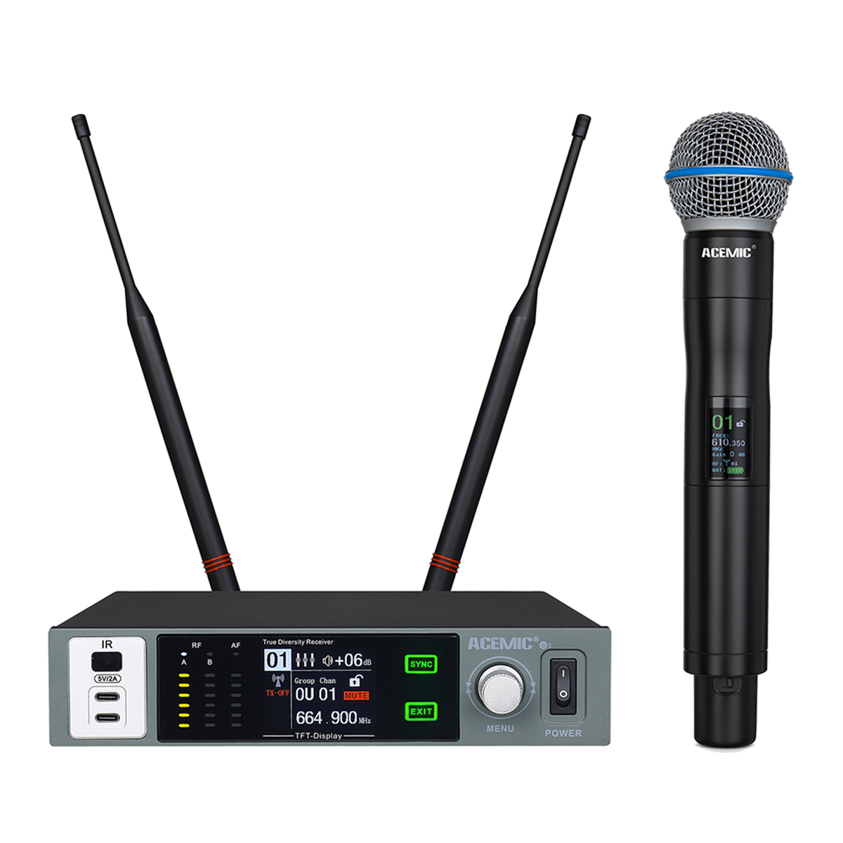 G3 Wireless Microphone System for Singer