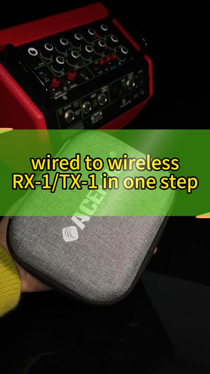 RT-1 UHF XLR Wireless Microphone Adapter