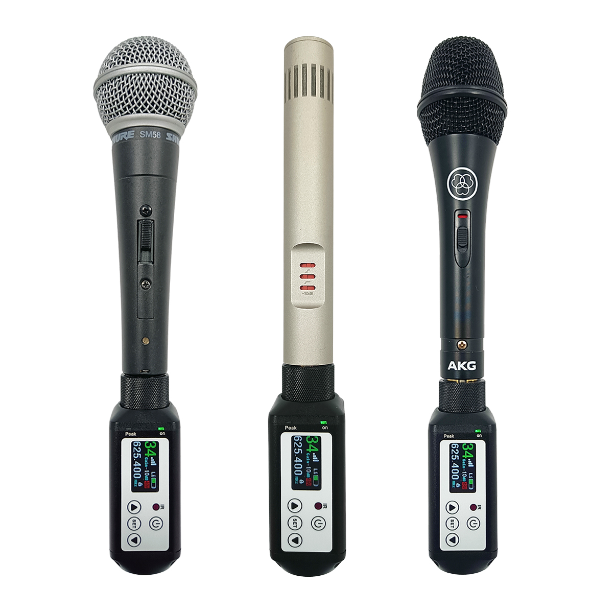 Wireless Microphone Adapters