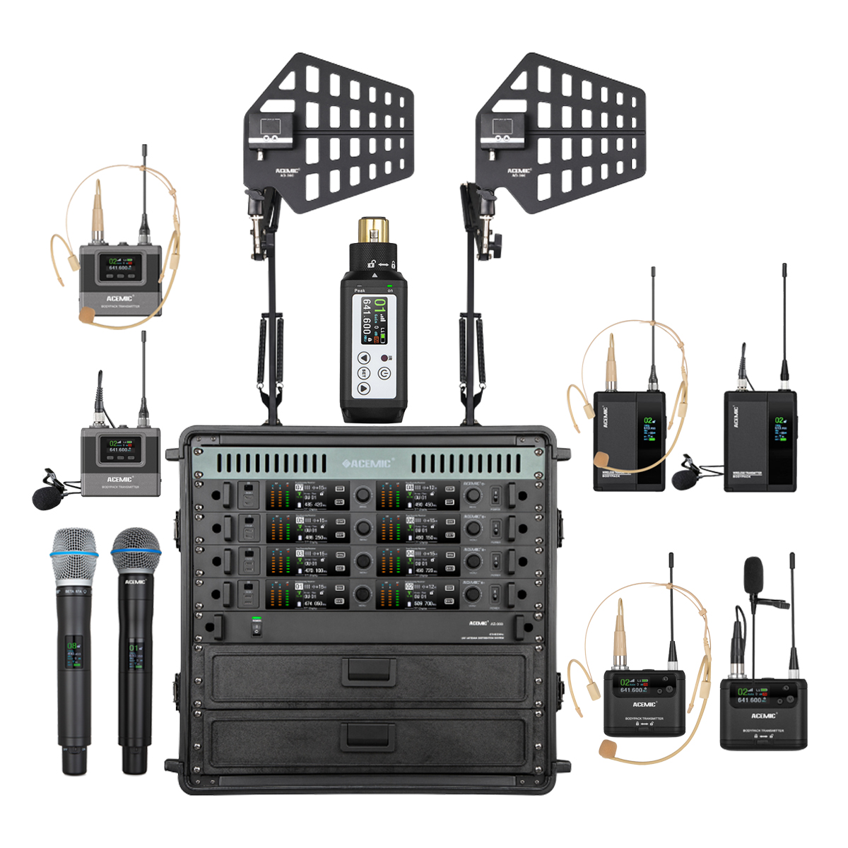 Wireless Mic and IEM Systems Package