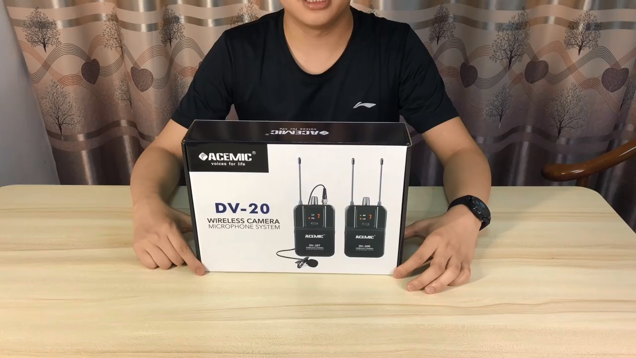 DV-20 Wireless Camera Microphone for Recording