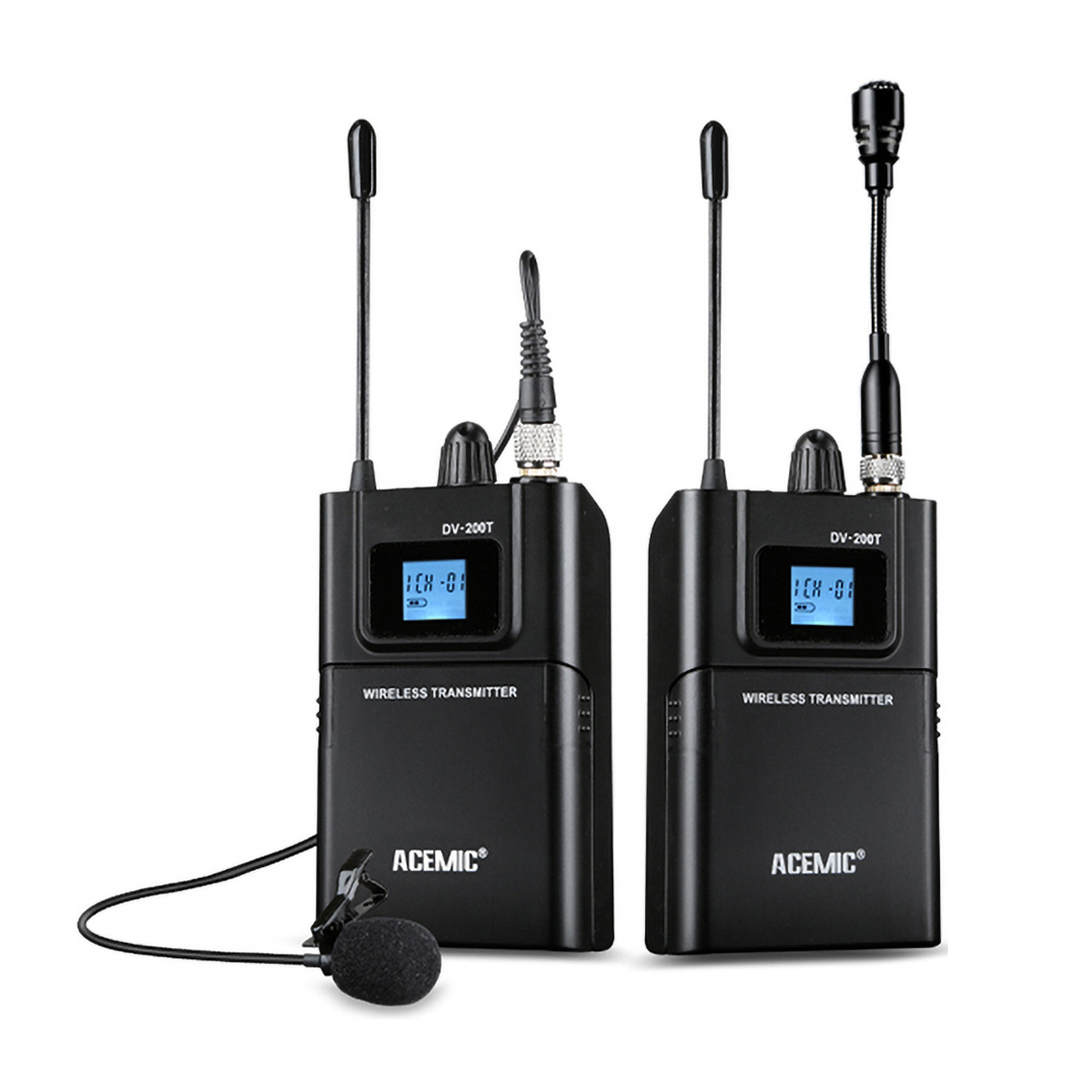 DV-100 Wireless Camera Microphone Antenna Diversity
