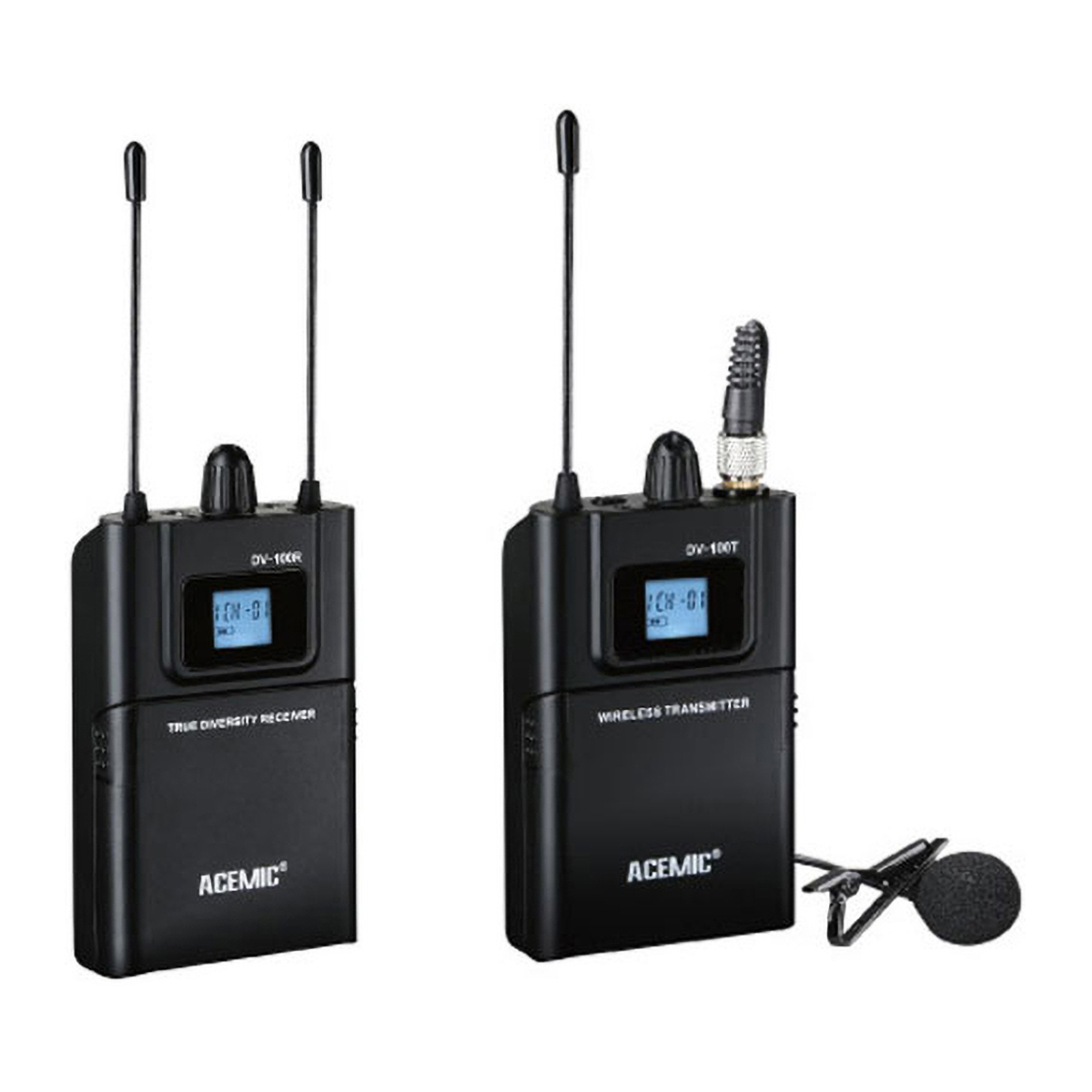 DV-100 Wireless Camera Microphone Antenna Diversity