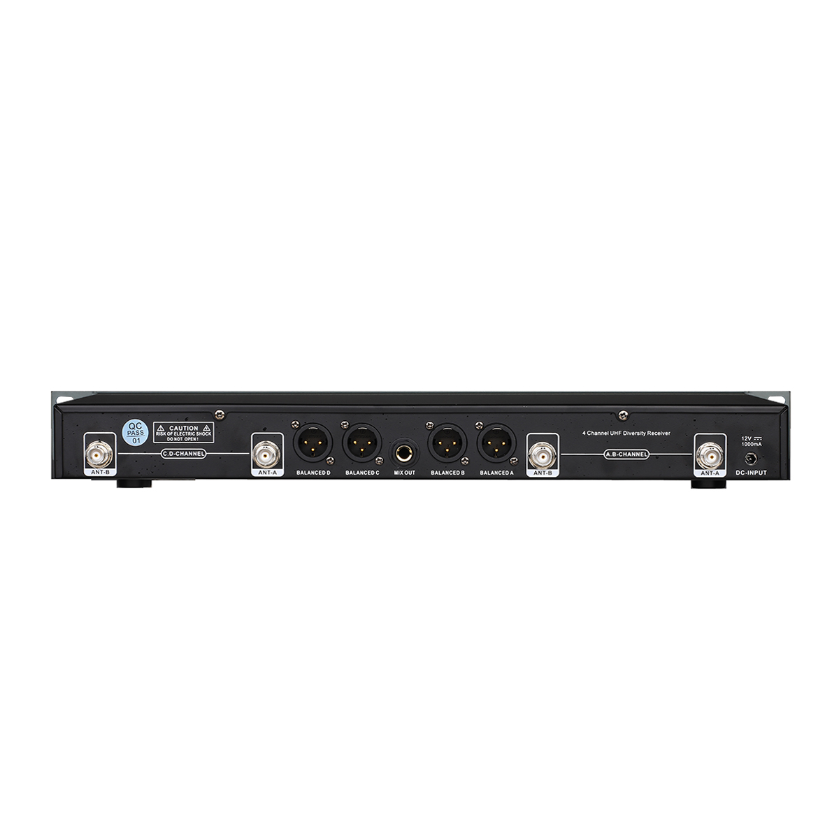 X4 4 Channel Wireless Microphone System for Stage