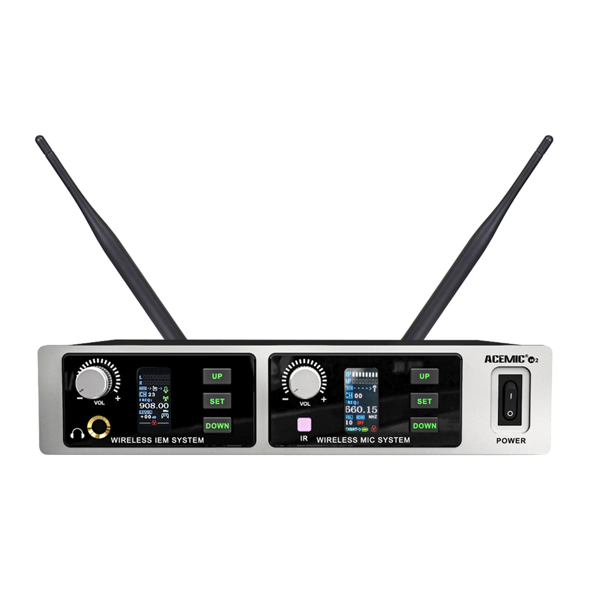 M2 All-in-One Wireless Microphone & In-Ear Monitor System