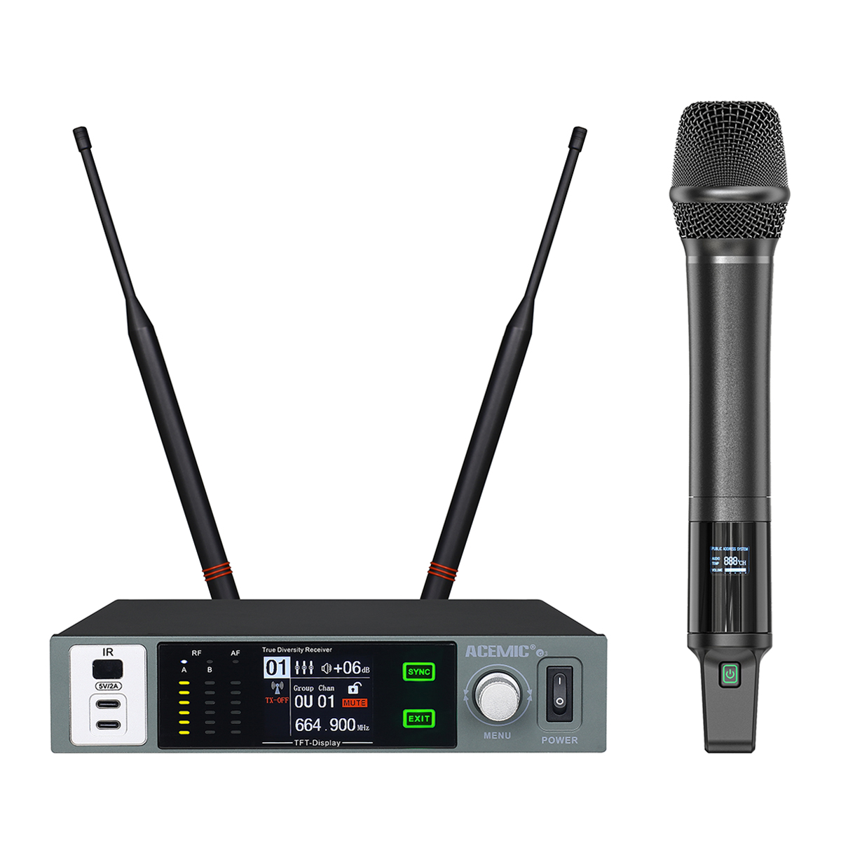 G3 Wireless Microphone System for Singer
