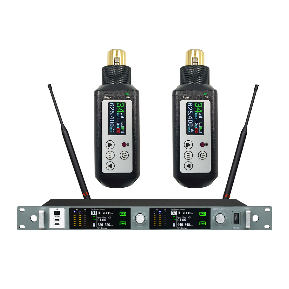 G4/TR-1 XLR Wireless Transmitter and Receiver for Microphone 300m