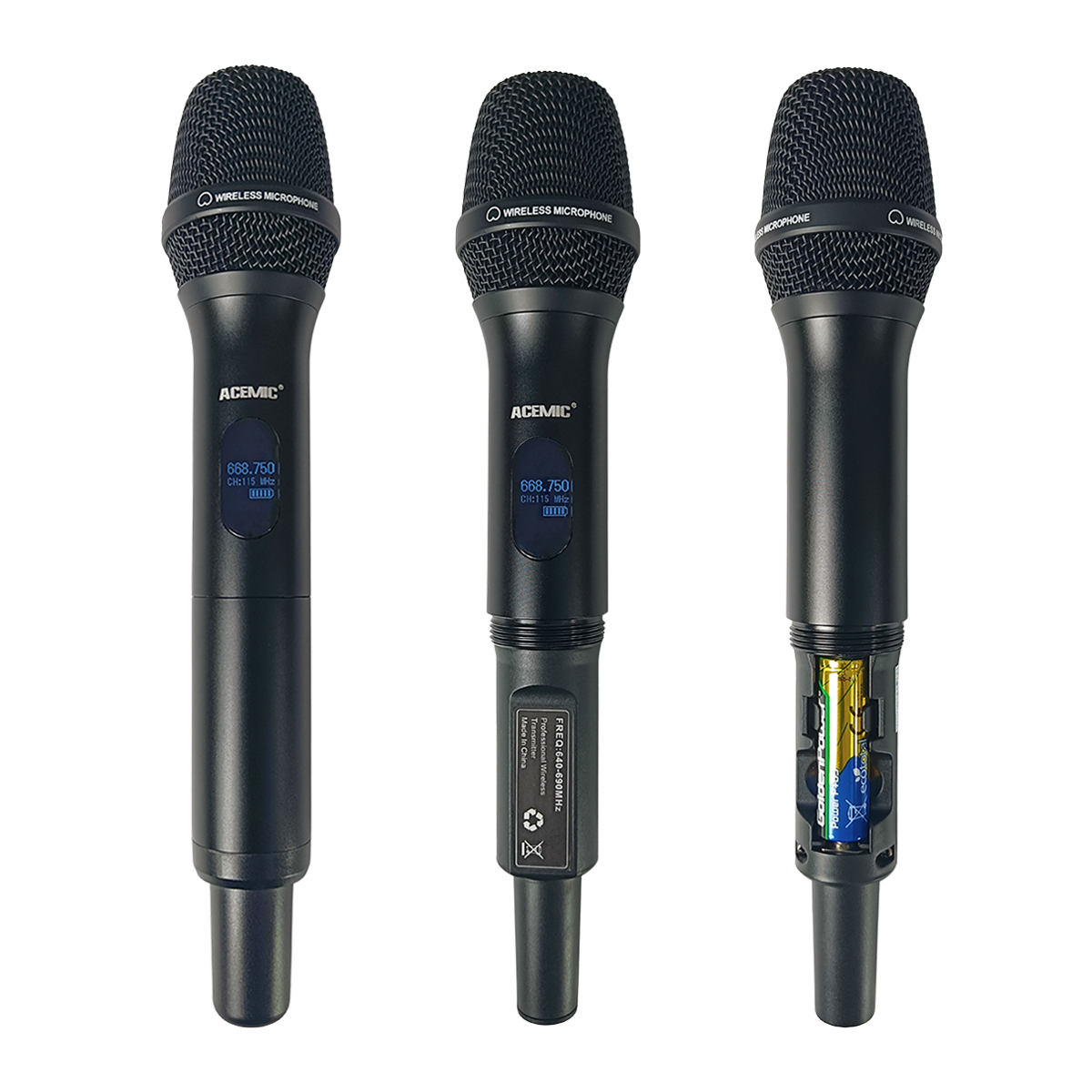 D4 Wireless Microphone System for Stage