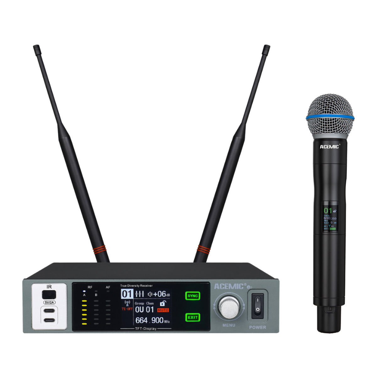 G3 Wireless Microphone System for Singer