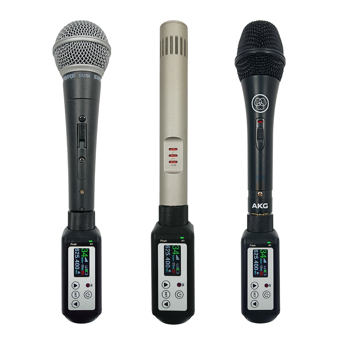 Wireless Microphone Adapters