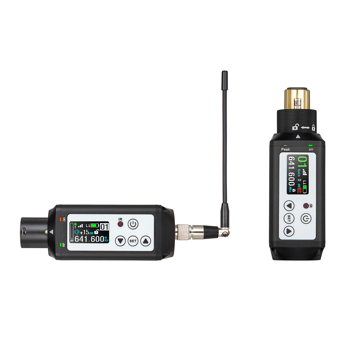 RT-1 UHF XLR Wireless Microphone Adapter